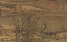 Streams and Mountains Under Fresh Snow, ca. late 12th century. Creators: Liu Songnian, Gao Keming
