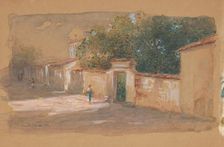 Street, 1906. Creator: Felicián Moczik