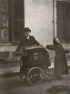 Street Musicians, 1898-1899, printed 1956. Creator: Eugene Atget