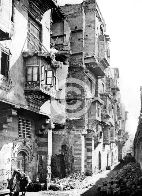 Street, Nubia, Egypt, 1887. Artist: Henri Bechard