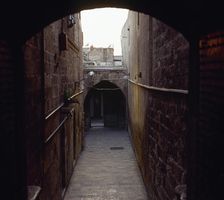 Street of the old city, Aleppo, Syria, 2001. Creator: LTL