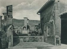 Street ascending to the forum, Pompeii, Italy, 1927. Creator: Eugen Poppel