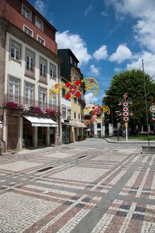 Street, Braga, Portugal, 2009. Creator: Samuel Magal