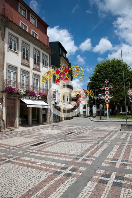 Street, Braga, Portugal, 2009. Creator: Samuel Magal.