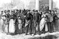 Street Characters of Paris: the Faubourg St. Antoine, 1870. Creator: Unknown