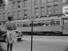 Street corner, 7th Street and Florida Avenue, N.W., Washington, D.C., 1942. Creator: Gordon Parks