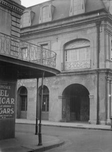 Street corner, New Orleans, between 1920 and 1926. Creator: Arnold Genthe