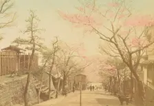 Street in Native Town of Yokohama, 1897. Creator: Ogawa Kazumasa