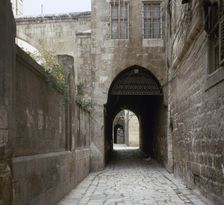 Street in old city, Christian Quarter, Aleppo, Syria, 2001. Creator: LTL