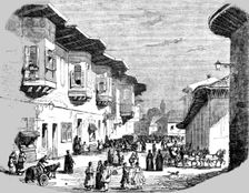Street in Bucharest; Wallachia 1854. Creator: Unknown
