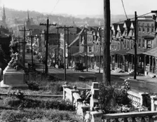 Street in Bethlehem, Pennsylvania, 1935. Creator: Walker Evans