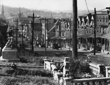 Street in Bethlehem, Pennsylvania, 1935. Creator: Walker Evans