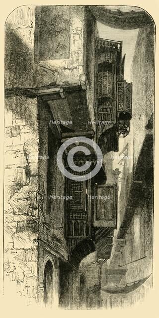 'Street in Cairo', 1881. Creator: Unknown.