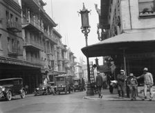 Street in Chinatown, San Francisco, between 1920 and 1930. Creator: Arnold Genthe
