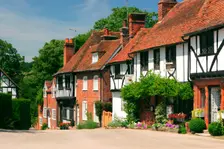 Street in Chilham, Kent. Creator: Peter Thompson