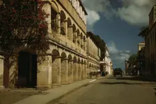Street in Christiansted, St. Croix Virgin Islands, 1941. Creator: Jack Delano