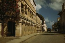 Street in Christiansted, St. Croix Virgin Islands, 1941. Creator: Jack Delano