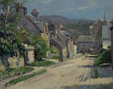 Street in Comrie, 1902. Creator: Samuel John Peploe