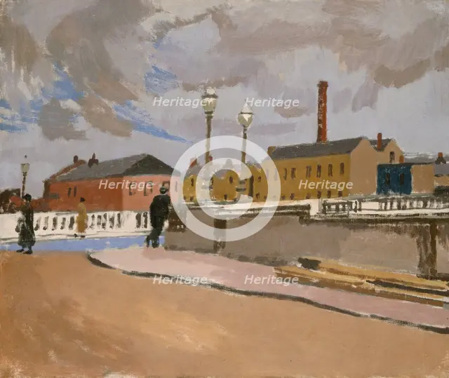 'Street in Cork', 1923-1943. Creator: Edward Morland Lewis.