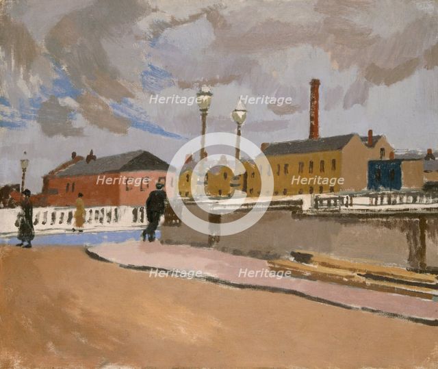 'Street in Cork', 1923-1943. Creator: Edward Morland Lewis.