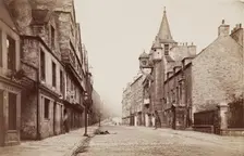 Street in Edinburgh, between 1870 and 1880. Creator: James Valentine