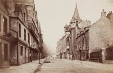 Street in Edinburgh, between 1870 and 1880. Creator: James Valentine