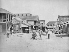 Street in Key West, Florida c1897. Creator: Unknown