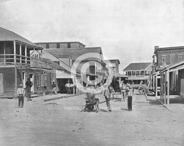 Street in Key West, Florida, USA, c1900. Creator: Unknown.