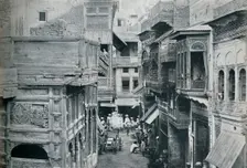 Street in Lahore, the capital of the Panjab c1942