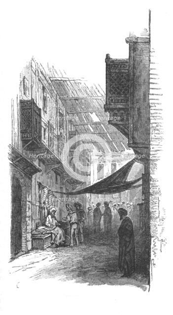 'Street in Suez', c1882. Artist: Unknown.