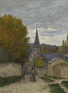 Street In Sainte-Adresse, 1867. Creator: Claude Monet