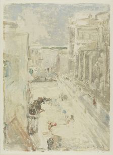 Street in Seville, 1905. Creator: Charles Conder