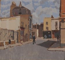 Street in Spring 1923-1943. Artist: Edward Morland Lewis