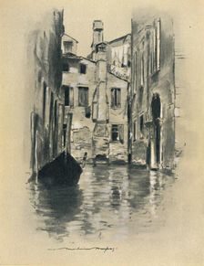 Street in Venice 1903. Artist: Mortimer L Menpes