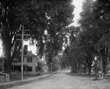 Street in York Village, York, Maine, c1908. Creator: Unknown