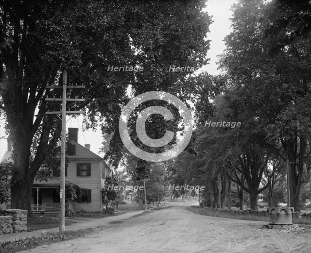 Street in York Village, York, Maine, c1908. Creator: Unknown.