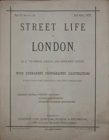 Street Life in London, c. 1875. Creator: John Thomson