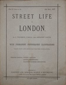 Street Life in London, c. 1875. Creator: John Thomson