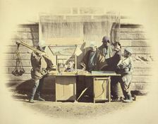 Street Refreshment Stalls, 1866-1867. Creator: Felice Beato