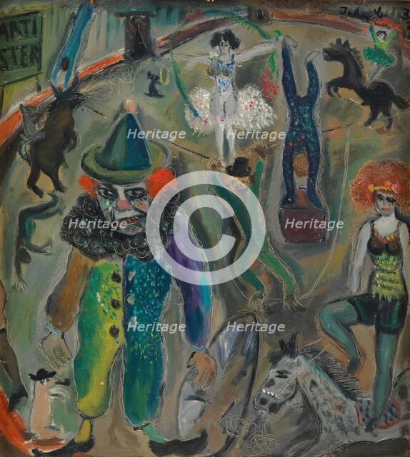 Street scene, 1932. Creator: John Christensen.