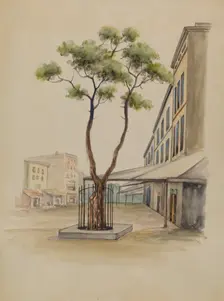 Street Scene, 1935/1942. Creator: Unknown
