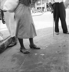 Street scene, Macon, Georgia, 1936. Creator: Dorothea Lange