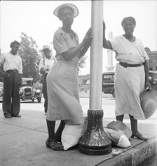 Street scene, Macon, Georgia, 1936. Creator: Dorothea Lange