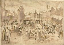 Street Scene, n.d. Creator: Unknown