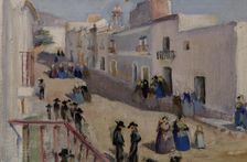 Street Scene, n.d. Creator: Eleanor Harris