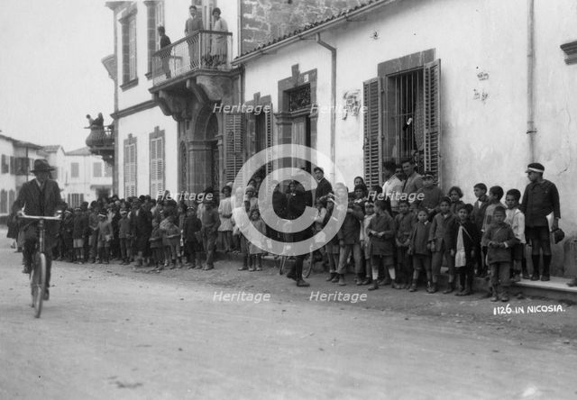 Street scene, Nicosia, Cyprus, c1920s-c1930s(?). Artist: Unknown