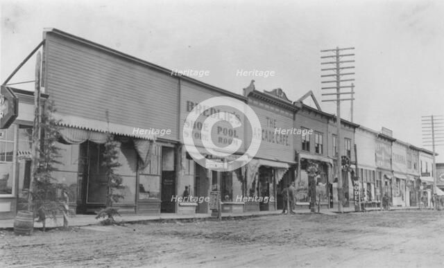 Street scene, between c1900 and 1916. Creator: Unknown.