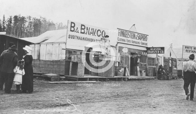 Street scene, between c1900 and c1930. Creator: Unknown.