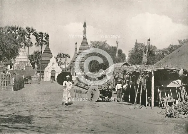 'Street Scene, Bhamo', 1900. Creator: Unknown.