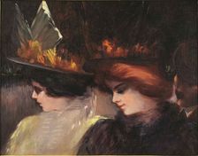 Street Scene, c. 1900. Creator: Luks, George Benjamin (1867-1933)